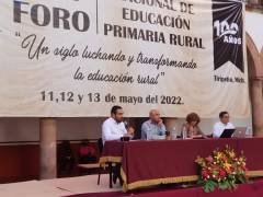 PRESENTACIÓN DE LIBRO EN NORMAL RURAL DE TIRIPETÍO (11 DE MAYO DE 2022).