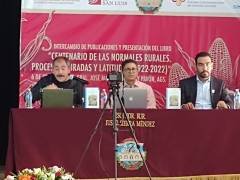 PRESENTACIÓN DE LIBRO EN NORMAL RURAL DE CAÑADA HONDA, AGUASCALIENTES