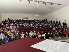 PRESENTACIÓN DE LIBRO EN NORMAL RURAL DE CAÑADA HONDA, AGUASCALIENTES