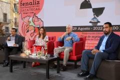 PRESENTACIÓN DE LIBRO EN FERIA NACIONAL DEL LIBRO ZACATECAS (29 DE AGOSTO DE 2022).